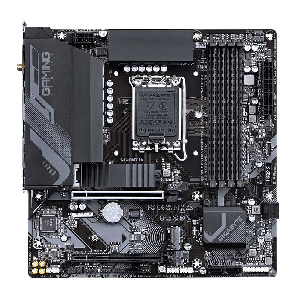 Gigabyte B760m Gaming X Ax Intel B760 Lga 1700 Mi.