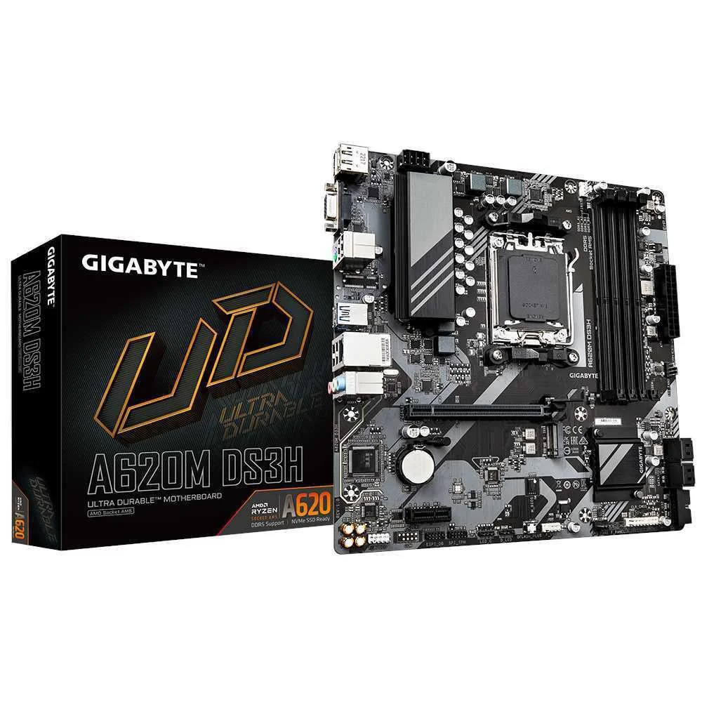 Gigabyte A620m Ds3h                  (A620,Am5,Matx,Ddr5)