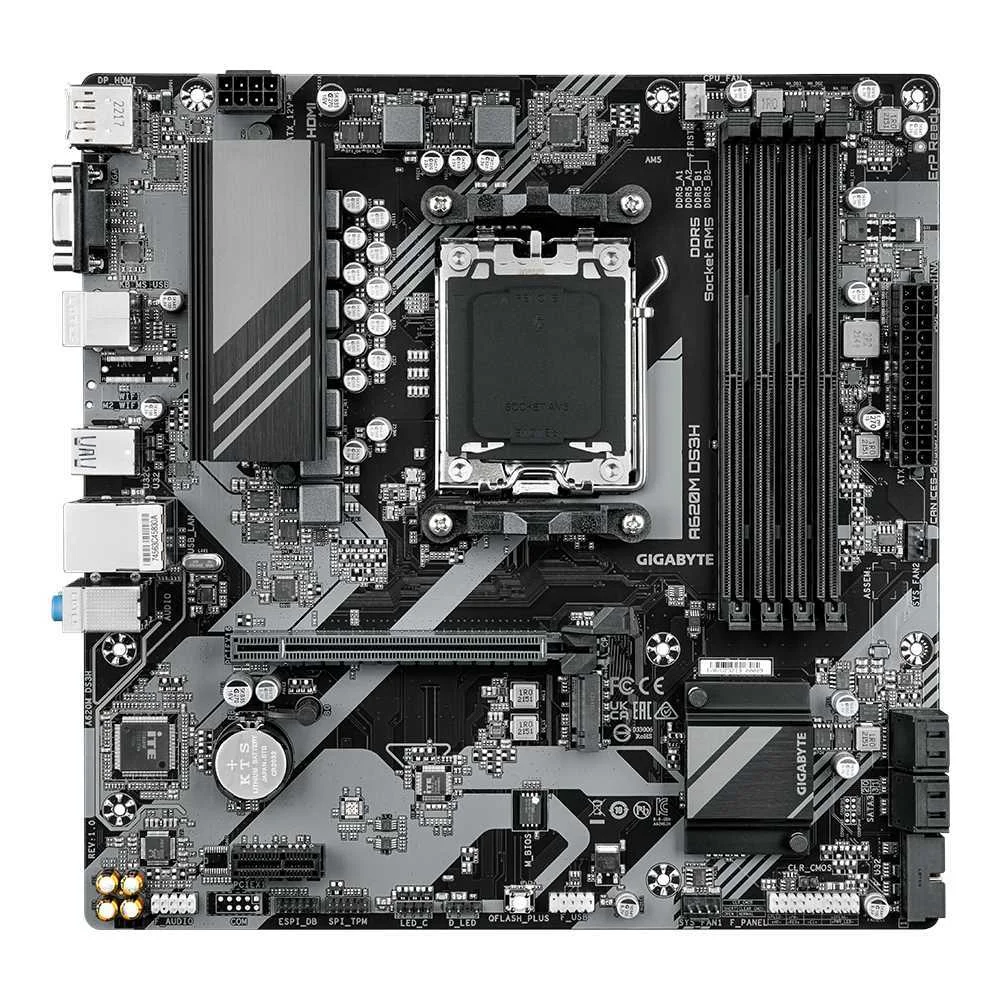 Gigabyte A620m Ds3h                  (A620,Am5,Matx,Ddr5)