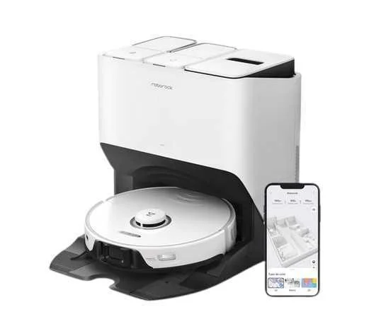 Roborock S8 Pro Ultra Robot Vacuum 0.35 L Bagless White