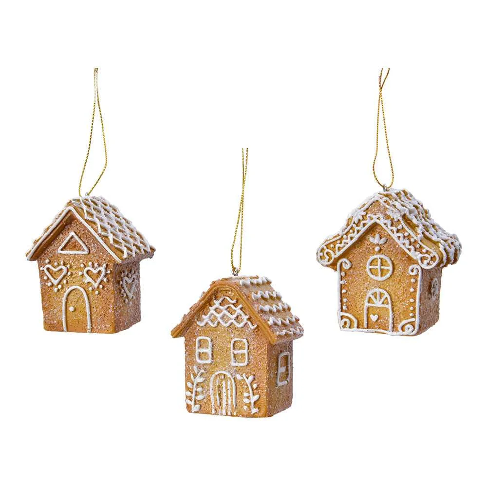 Enfeite Casa Poliresina 7cm (Venda Unitária) Modelos Sortidos.