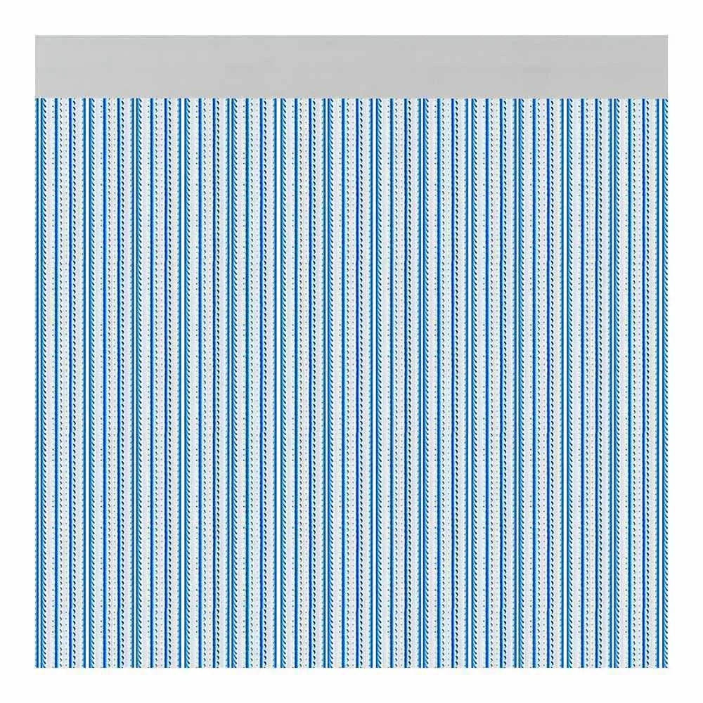 Cortina Per Porta Modelo "Brescia" Azul 90x210cm M63169 Acudam