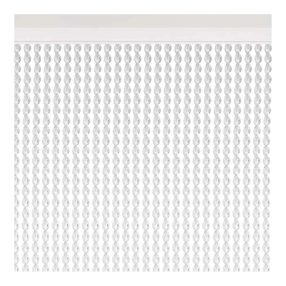 Cortina Per Porta Modelo "Malta" Transparente 90x210cm M63250 Acudam