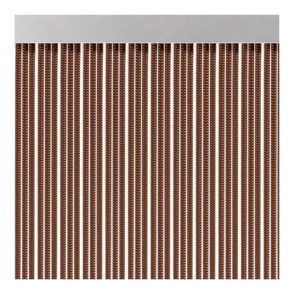 Cortina Per Porta Cinta S-350 Castanho 90x210cm M63569 Acudam