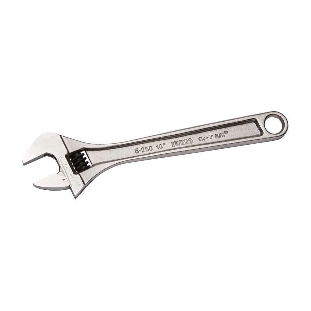 Chave Ajustável Moleta Central 10" Cromada 5-250c.