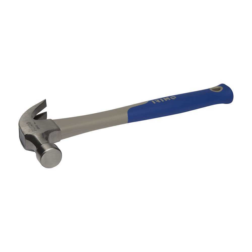 Martelo Carpinteiro Cabo de Fibra de Vidro 29mm 450g 520-43-2 Irimo