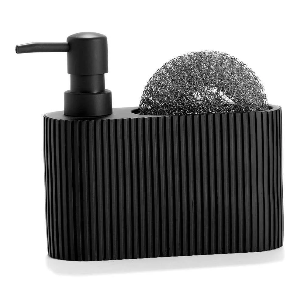 Doseador Pol Est Preto 16,5x5,5x15cm Cc71087 Andr.