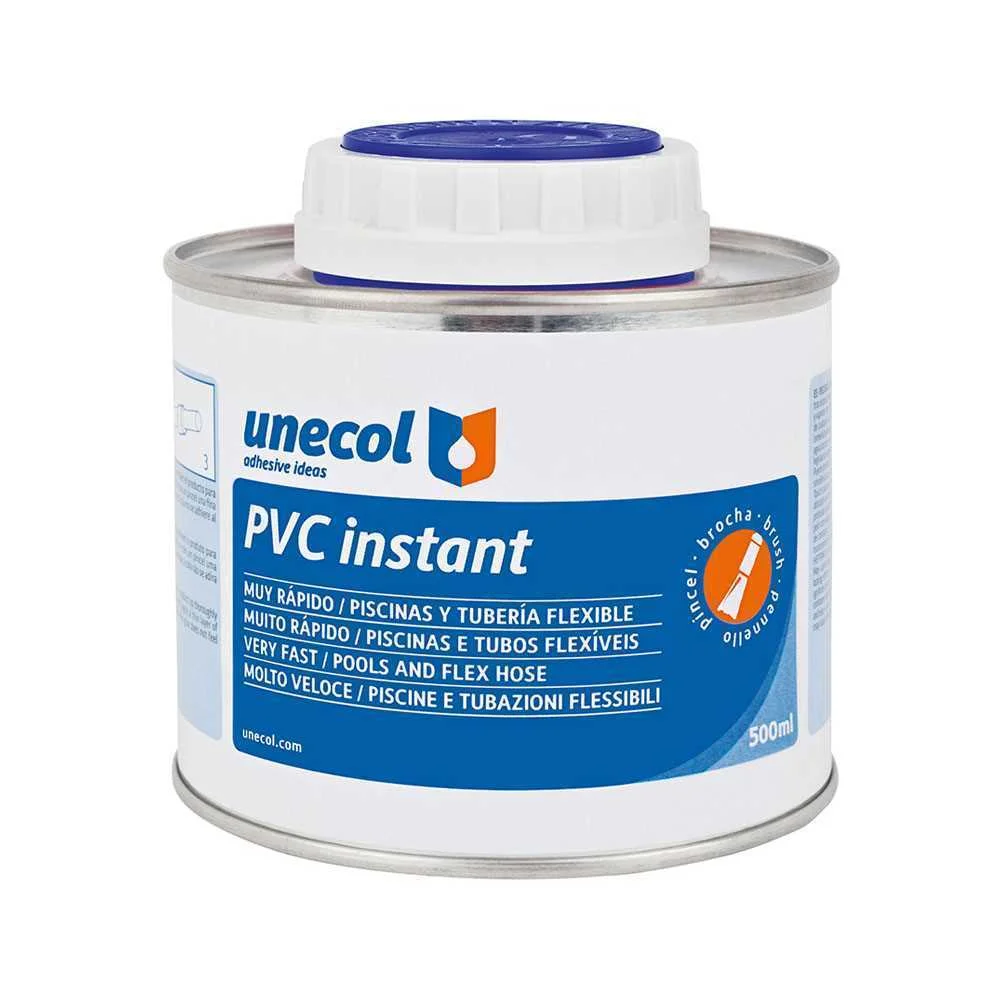 Pvc Instant, Embalagem Metálica 500ml com Pincel .