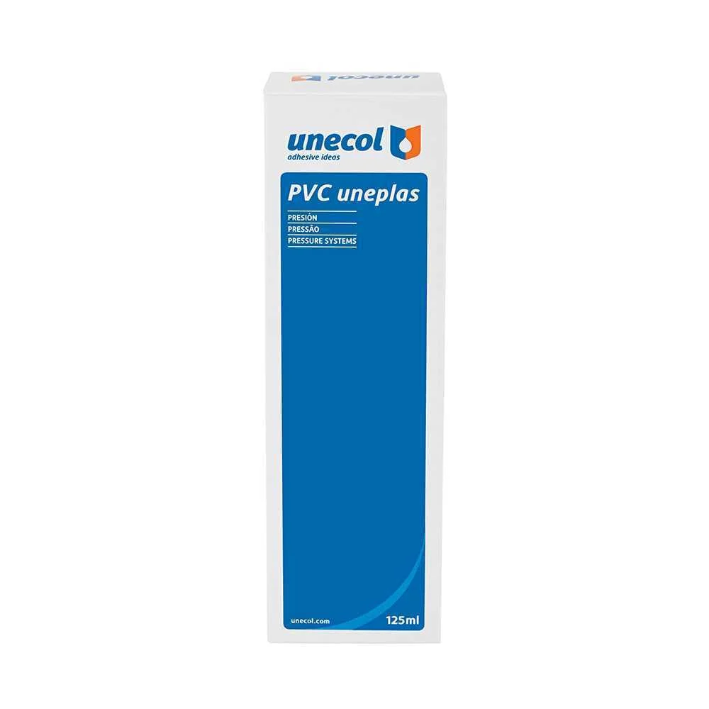 Pvc Uneplas, Tubo Alumínio 125ml Estojo + Dispens.
