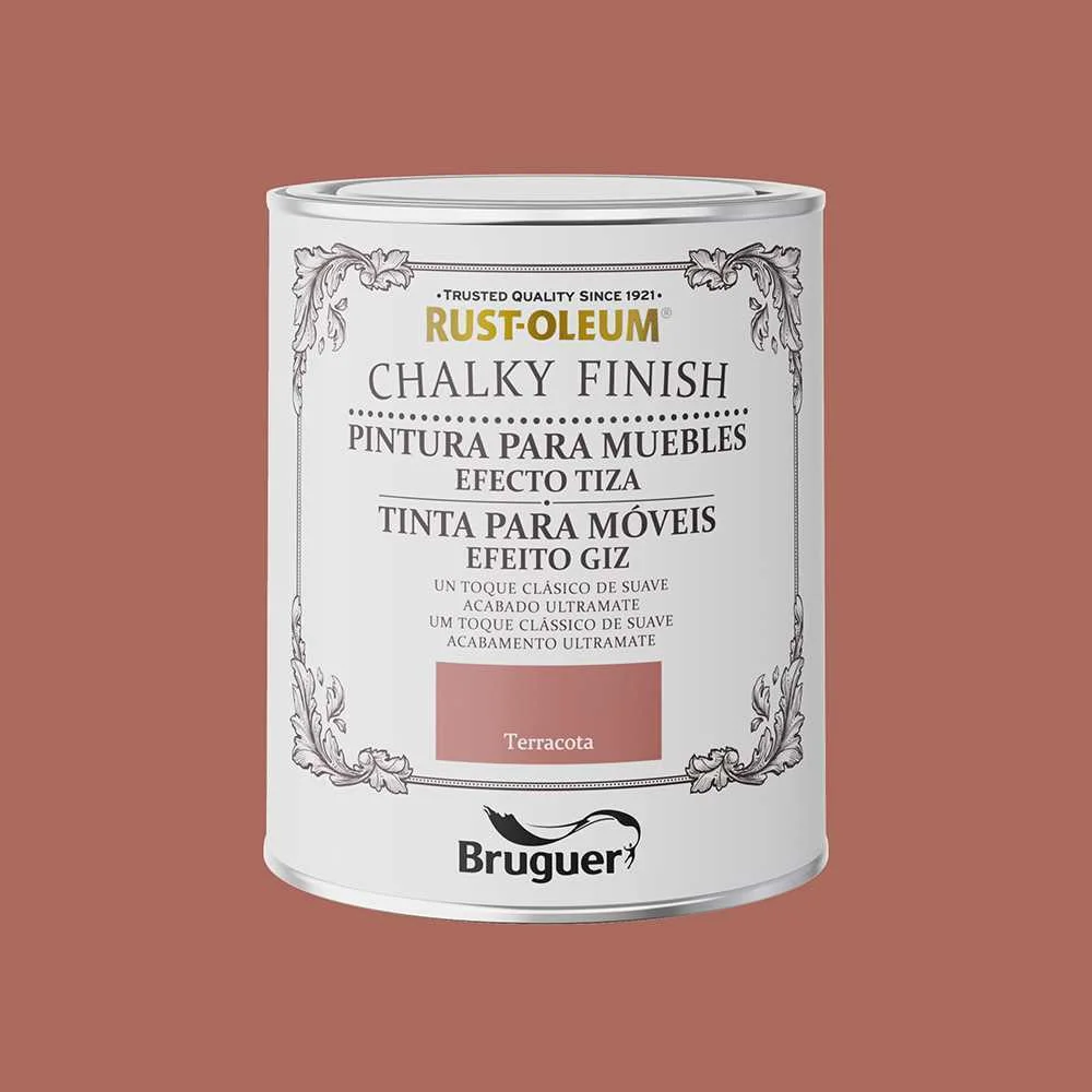 Rust-Oleum Chalky Acabamento Móveis Terracota 0,7.