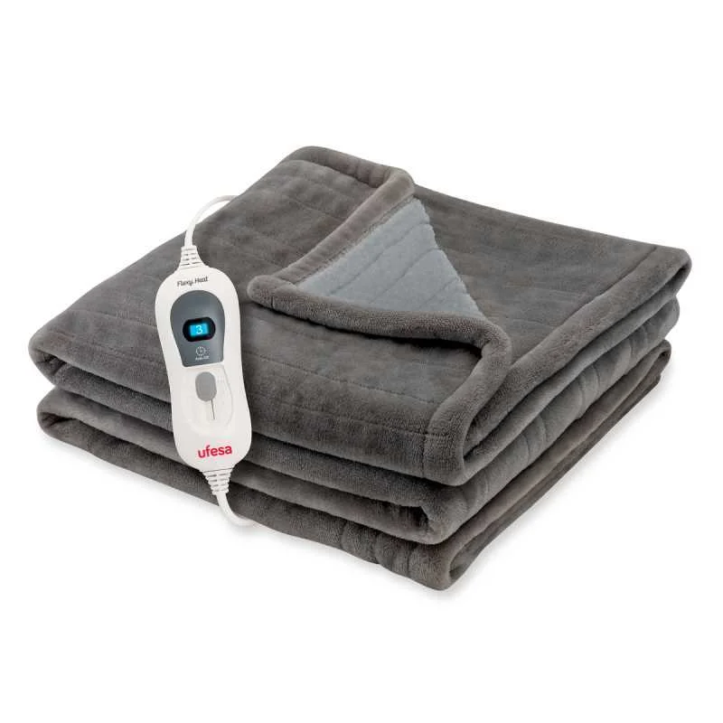 Cobertor Térmico Ufesa Softy Fleece 150x100 Preto