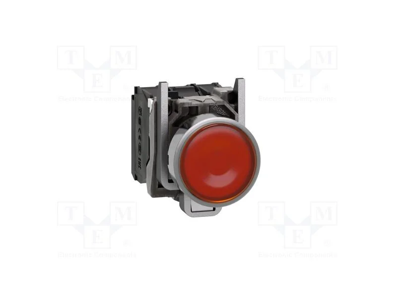 Interruptor: de Pressão, 22mm, Pos.Estáv: 1, Nc + No, Laranja, Led