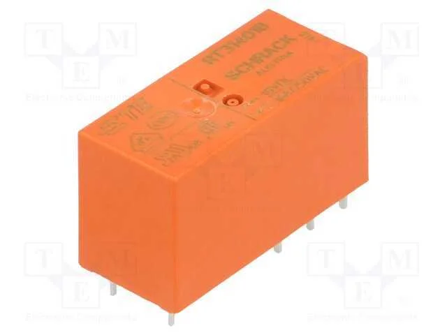 Relé: Eletromagnético, Spdt, Ubobina : 18vdc, Icontactos Max: 16a