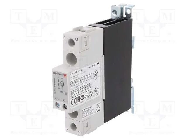 Relé: Semicondutores, Ucoma: 4÷32vdc, 20a, 42÷600vac, -40÷80c