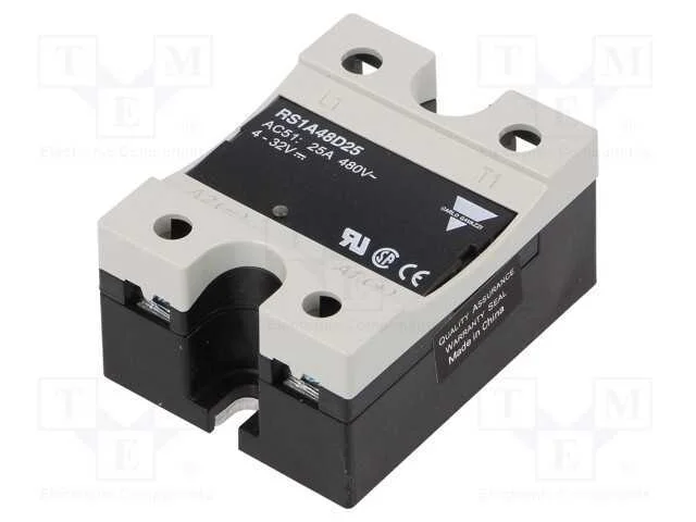 Relé: Semicondutores, Ucoma: 4÷32vdc, 25a, 42÷530vac, -40÷80c