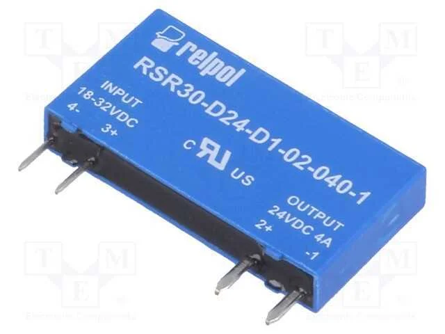 Relé: semicondutores, Ucoma: 18÷32VDC, Icoma máx:.