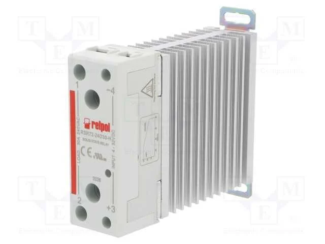 Relé: Semicondutores, Ucoma: 4÷32vdc, 30a, 24÷280vac, -30÷80c