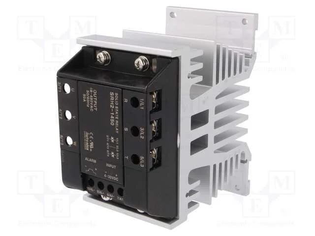 Rel&eacute;: semicondutores, 50A, Ucom: 48&divide;480VAC, 3-f&aacute;s.