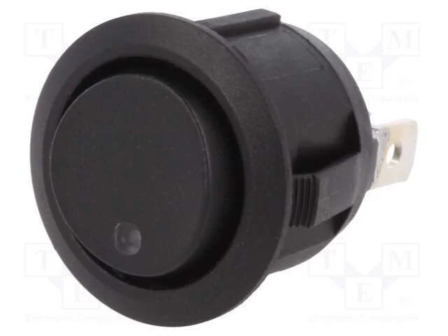 ROCKER, SP3T, Pos: 3, ON-OFF-ON, 20A/14VDC, preto.