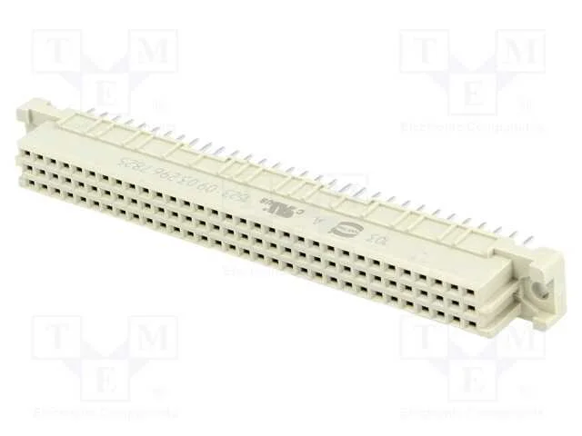 Tomada, DIN 41612, tipo C, fêmea, PIN: 96, a+b+c,.
