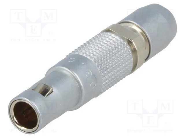 Conector: redondos, 00, ficha, macho, PIN: 3, sol.