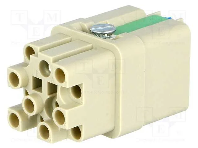 Conector Hdc Inserto de Contatos Femea 10a 4.