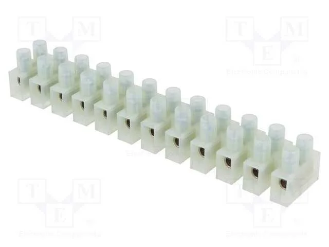 Bloco terminal, terminal parafusado, 6mm2, 400V, .