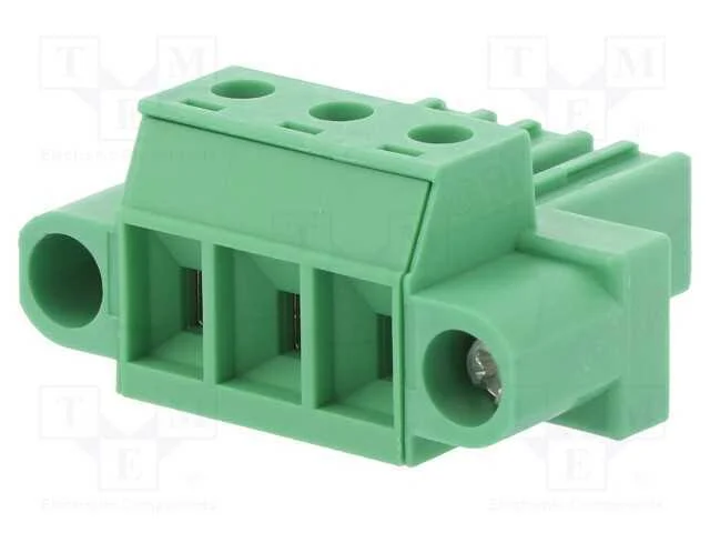 Bloco terminal separável, 7,62mm, faixas: 3, simp.