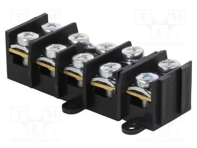 Bloco terminal, terminal parafusado, 10mm2, 57A, .