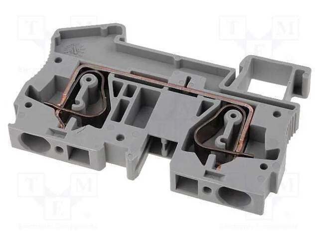 Conector: de carril, 0,2÷6mm2, faixas: 1, braçade.