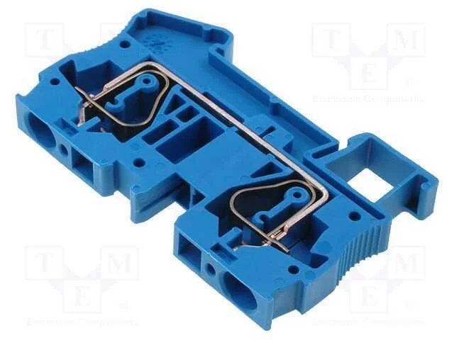 Conector: de carril, 0,2÷6mm2, faixas: 1, braçade.