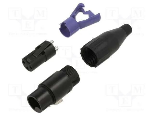 Metal Plug Str Cord      3 Skt