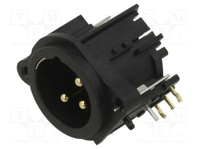 Plastic Panel Mount Pcb  3 Pin