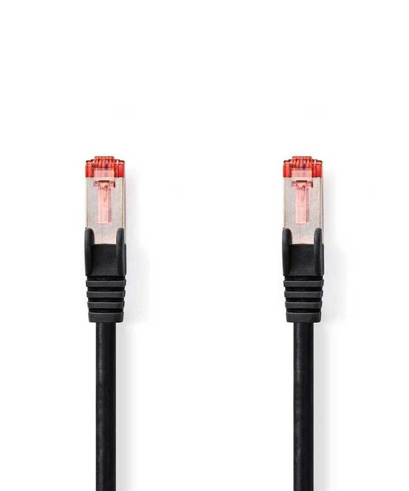 Nedis Ccgl85221bk200 Cabo de Rede Preto 20 M Cat6.