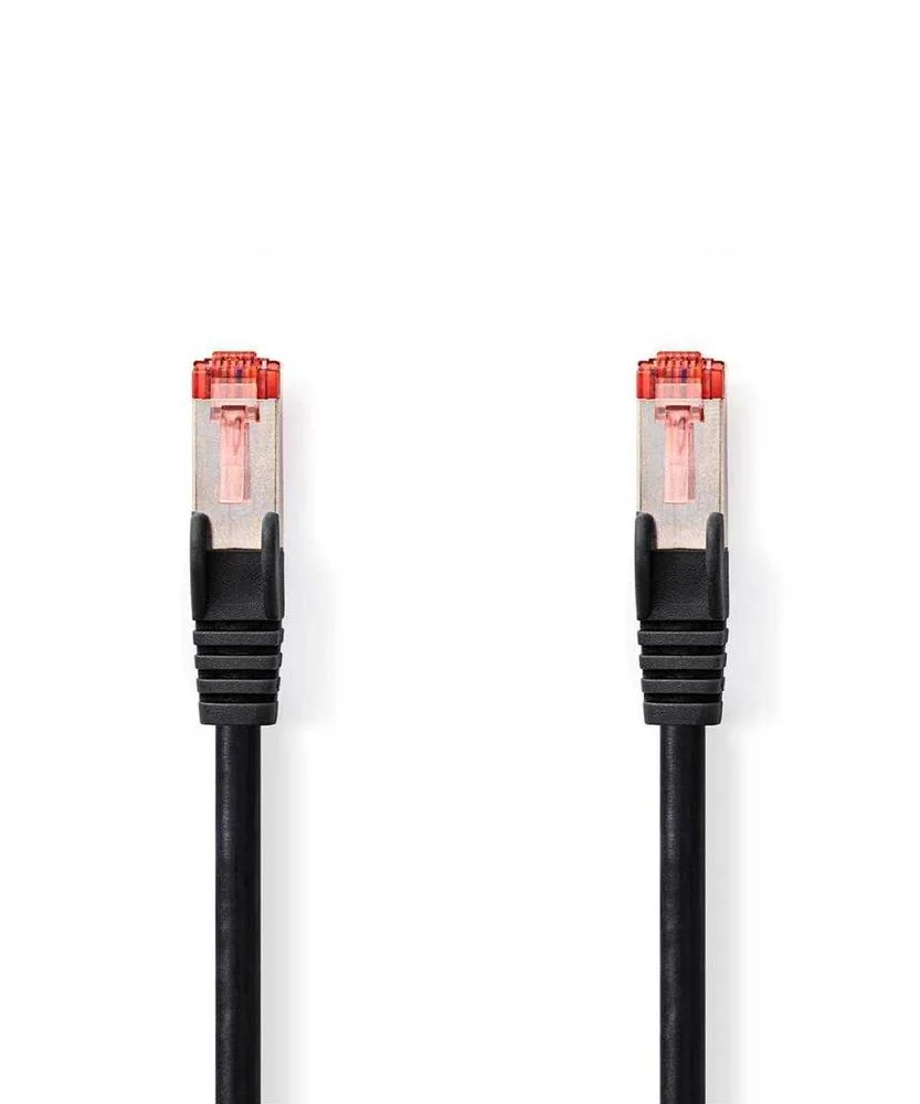 Nedis Ccgl85221bk200 Cabo de Rede Preto 20 M Cat6.