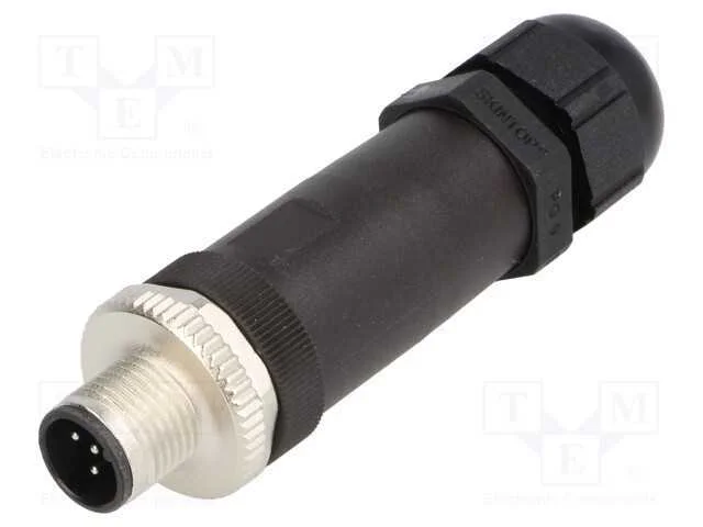 Ficha, M12, Pin: 5, Macho, Código A-Devicenet / Canopen, com Cabo