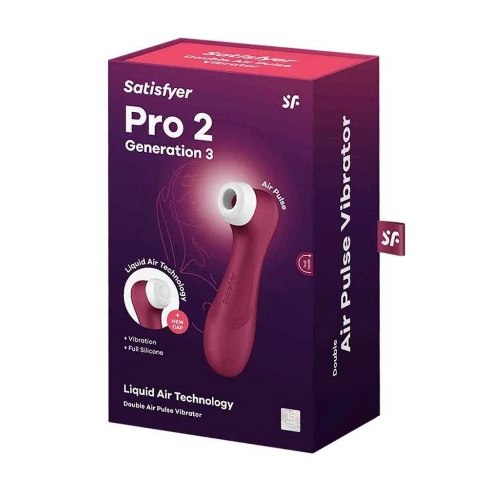 Satisfyer Pro2 G3 Vibrador Doble Pulso de Air Vin.