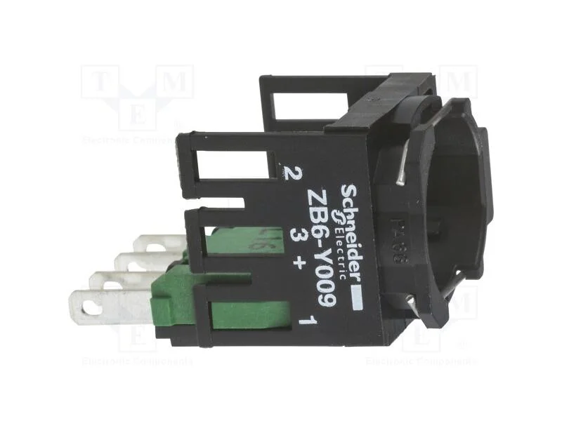 Componente de Pino, 16mm, Harmony Xb6, -40÷70c, Contatos: No
