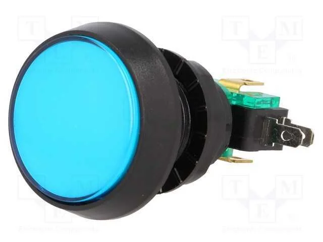 Interruptor: de Pressão, Pos: 2, Spdt, 10a/250vac, On-(On), Azul