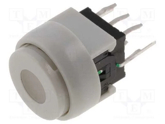 Interruptor: de Teclado, Pos: 2, Dpdt, 0,1a/30vdc, Branco, Led, Tht