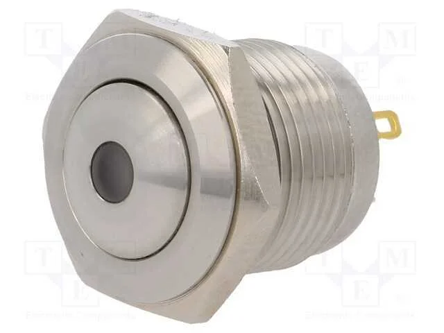 Interruptor: Antivandalismo, Pos: 2, Spst-No, 2a/36vdc, Ip65, 12v