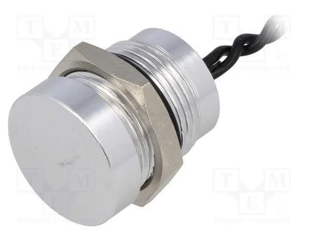 Interruptor: Piezoel&eacute;ctrico, Pos: 2, Spst-No, 0,2a/24vac, Ip68