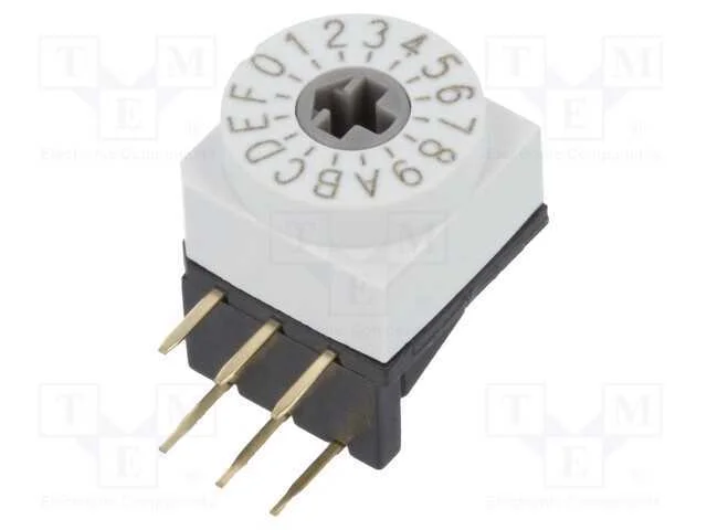 Emissor de C&oacute;digo, Hex/Bcd, Pos: 16, Tht, Rcontacto Max: 80mo, 7ncm