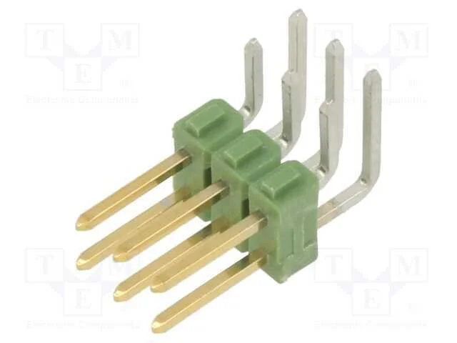 Barra de pinos, pinos, AMPMODU MOD II, macho, PIN.