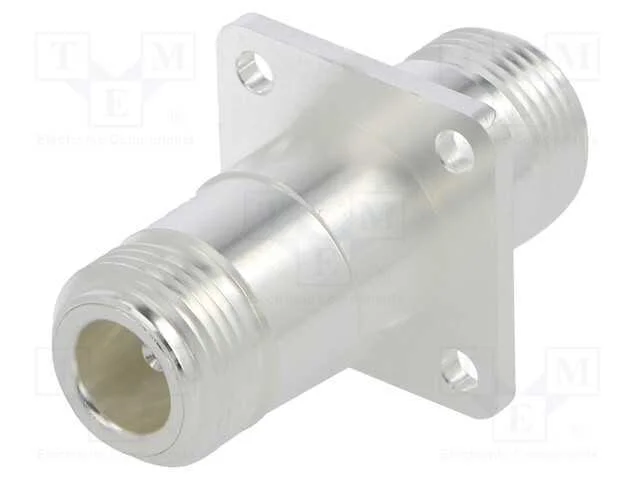 Conector, N tomada x2, 50O, colarinho (4 abertura.