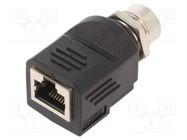 Código D, Acessórios: Adaptador, Ip20,Ip68, 60vdc, -25÷85c, Rj45