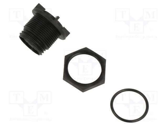 Conector: redondos, tomada, fêmea, PIN: 6, sem co.