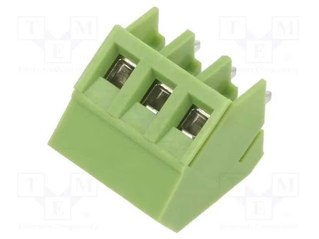 PCB bloco terminal, angulares 45, 5mm, faixas: 3,.