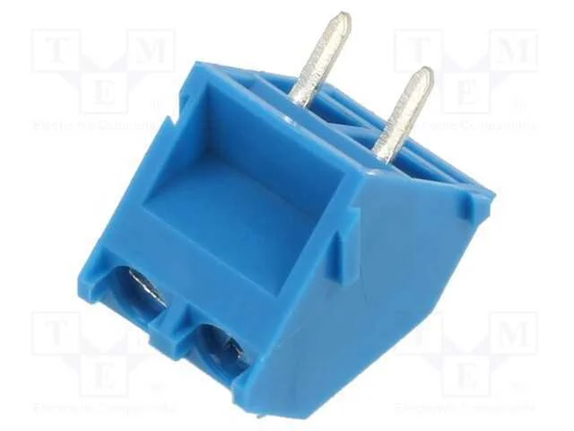 PCB bloco terminal, angulares 45, 5mm, faixas: 2,.