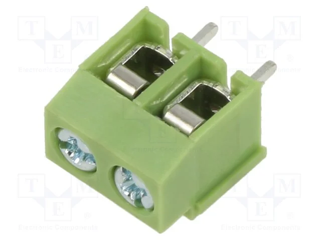 Pcb Bloco Terminal, Angulares 90, 5mm, Faixas: 2, para Pcb, 10a